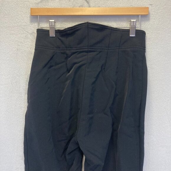 Vintage Nils Skiwear Snow Pants Womens Size 10 Stretch Ski Snow Black Zip Ankle - Picture 15 of 16